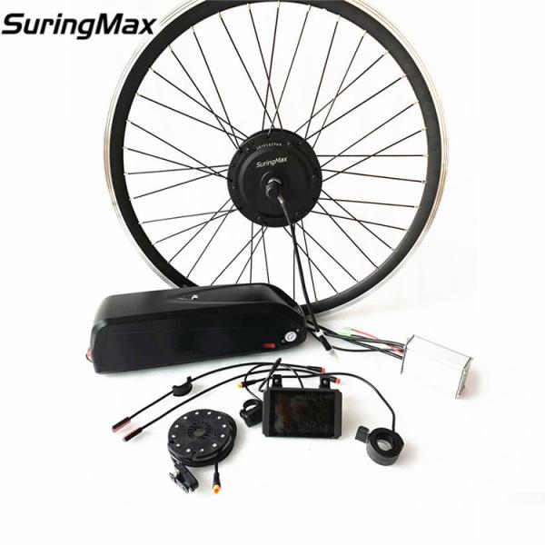 Easy Assembling Ebike Conversion Kit , 48v 350w Electric Hub Motor