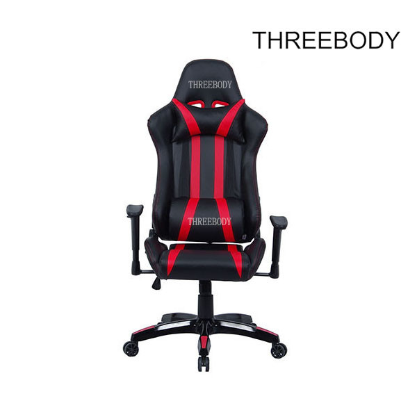 Professional Racing Seat Office Chair , Black And Red Pc World Gaming Chair
