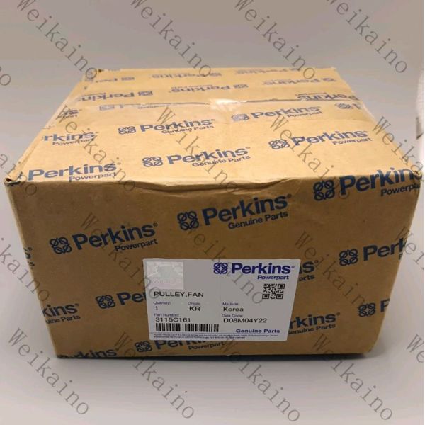 3115c161 Alloy Fan Drive Pulley Other Engine Parts For 1104 Series