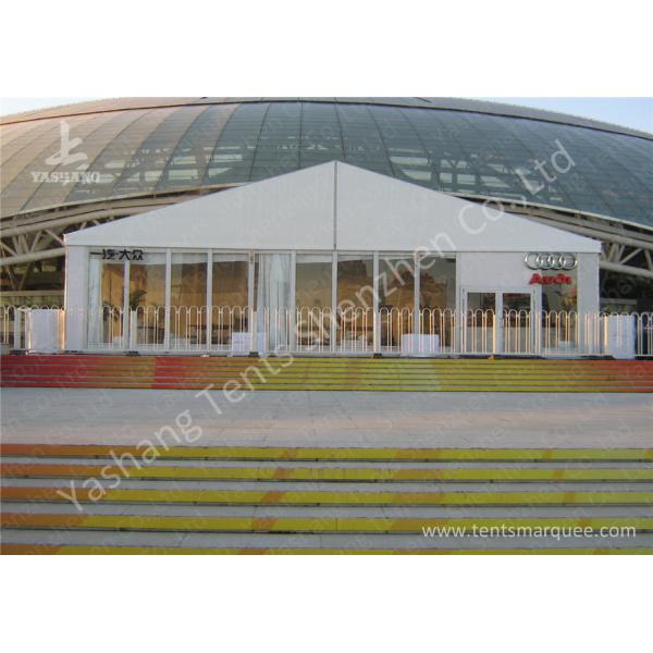 Gable Transparent Glass Wall outside canopy tent Hard Aluminum Profile