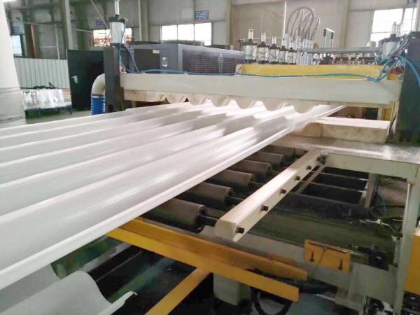 PC Solid Corrugated 10mm Sheet Extrusion Lines