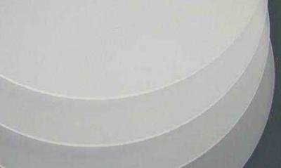 0.3mm Light Diffusion PC DE 011267 Milky White Lamp Plastic Cover