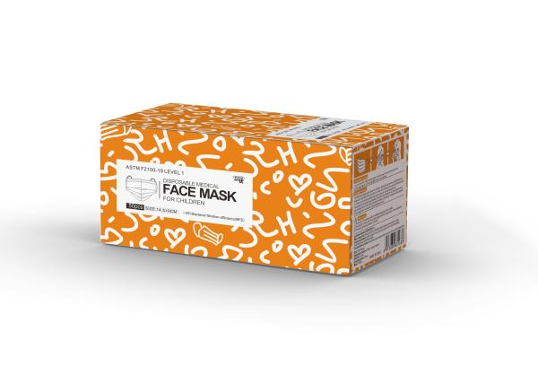 ASTM LEVEL 1 3 Ply Hypoallergenic Medical Breathing Mask