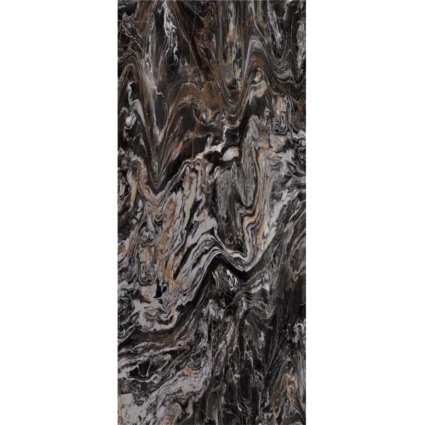 Плитки фарфора Foshan плитки Bathroom кафельной современной высококачественные черные керамические справляются кафельная отполированная плитка фарфора в Китае