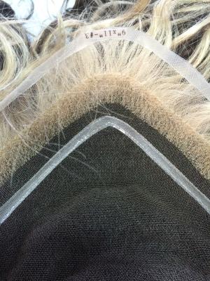 Capuche en dentelle Pour cheveux humains Perruques en dentelle noire naturelle Pour cheveux humains
