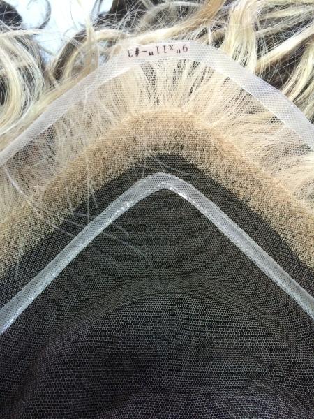 Capuche en dentelle Pour cheveux humains Perruques en dentelle noire naturelle Pour cheveux humains