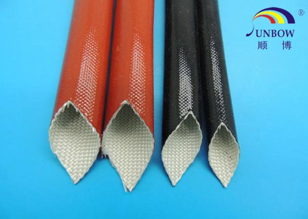 Silicone Coated Fiberglass Expandable Braided Sleeving / Sleeves / Tubing / Pipes