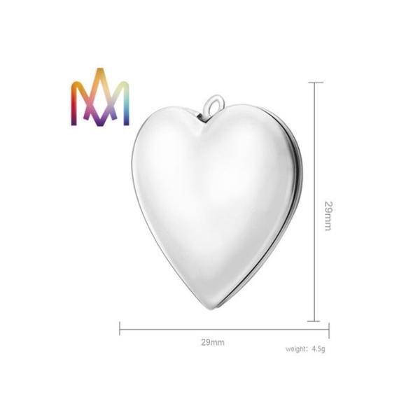 Шарм картинной рамки сердца SUS304