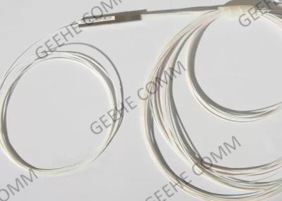 Divisor de aço do Plc 1x16 do único modo 0.9mm do tubo de DWDM