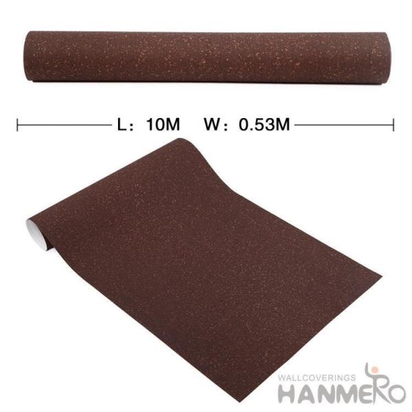 0.53*10M Wallcovering Factory China Wall Decor Plant Fiber Particle Wallpaper