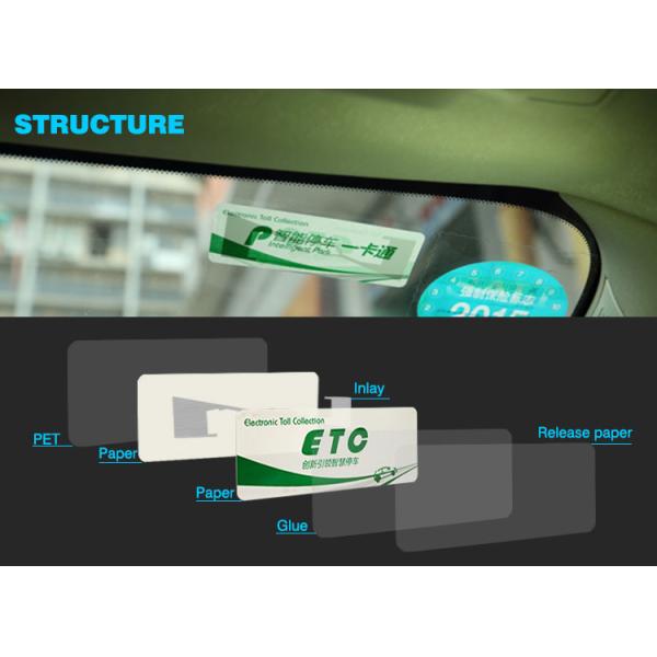 Класс EPC 1 Gen 2 RFID Наклейки на лобовые стекла Наклейки на этикетки Оффсетная печать