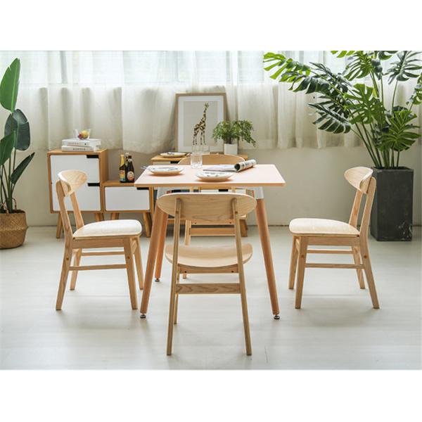 Nordic Dining Chair Solid Wood Modern Minimalist Adult Home Chair Dining Chair Dinette