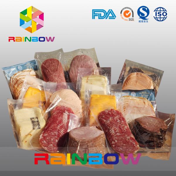 Composite Freeze Food Vacuum Seal Bags With Air Valve For Vegetables And Fruits