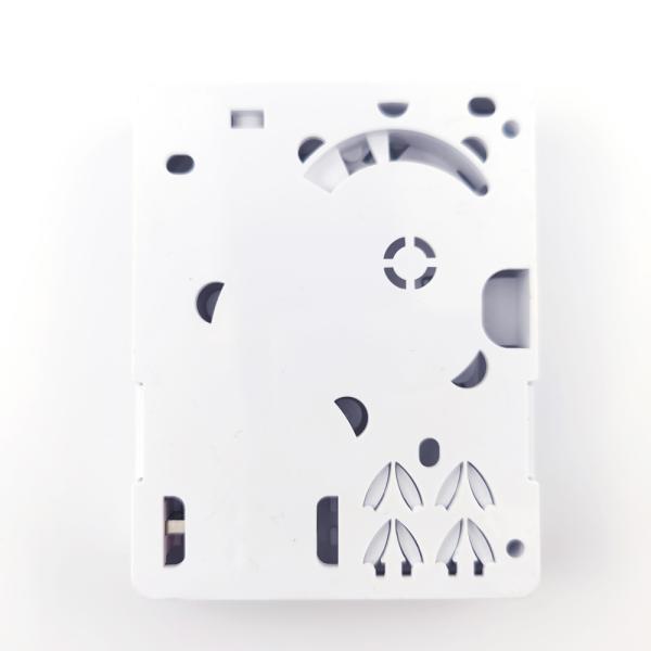 Réseau FTTH Installation murale intérieure FC APC Plaque d'entrée en fibre optique en plastique 2 cœurs