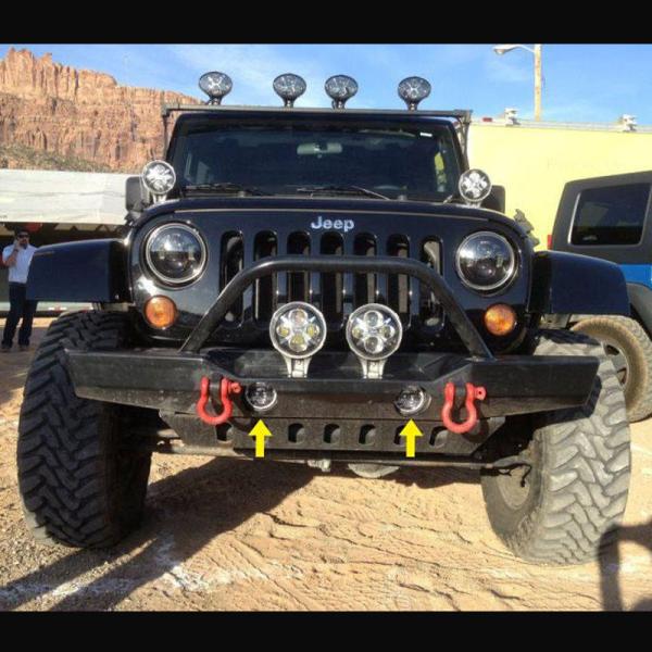 4.5 Inch Jeep Jk Led Headlights , Angel Eye 30W CREE Motorcycle Led Headlight