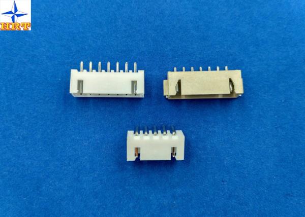 2.50mm pitch shrouded header wire to board connector single row vertical type wafer connector