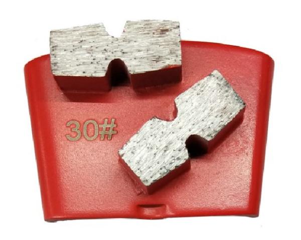 Silver Welding Metal Bonded Concrete Grinding Plate For HTC Systems