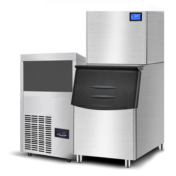 коммерчески ясный создатель куба льда 20kg/H промышленный R22 со счетчиком- расходомером вортекса