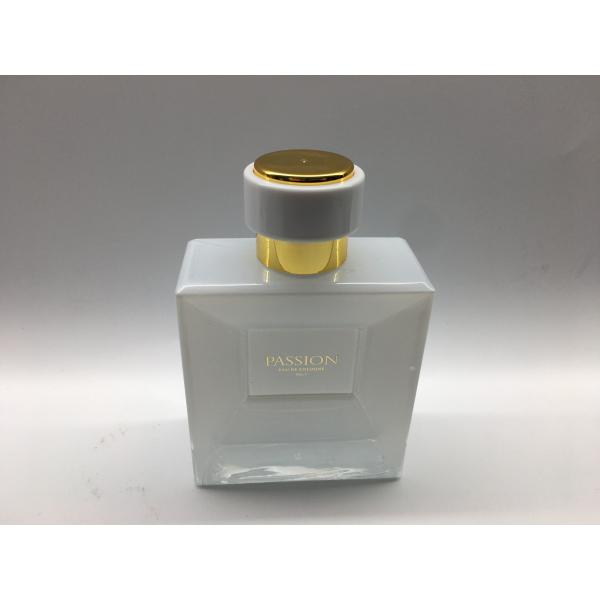 Квадрата SGS флакона духов 100ml крышки атомизатора флакон духов пустого стеклянный