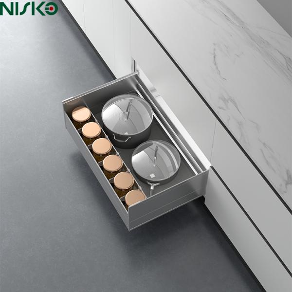 Multipurpose Pull Out Drawer Shelves Spices Seasoning Bottle Kitchen Storage Solution
