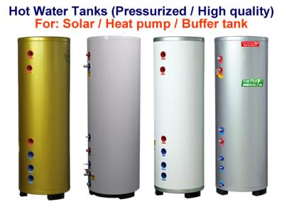 Pressurised Water Heater Storage Tank , Solar Water Storage Tank Customized Size