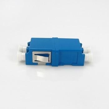 Test Equipment LCPC Singmode Fiber Optic Connector Adapters Dulex Adapter