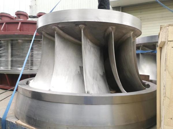 Durability Steel and Stainless Steel Hydroturbine Generator for Large Capacity Needs
