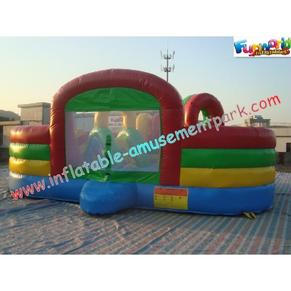 Festival Inflatable Fun City , Inflatable Amusement Park Games For Christmas