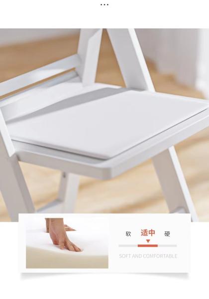 Square Outdoor Folding Chairs Wedding Party Wimbledon Garden White Resin Chairs