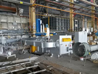 Rotary Four Graphite Rotors Aluminum Degassing Unit 5 O2 Ppm N2