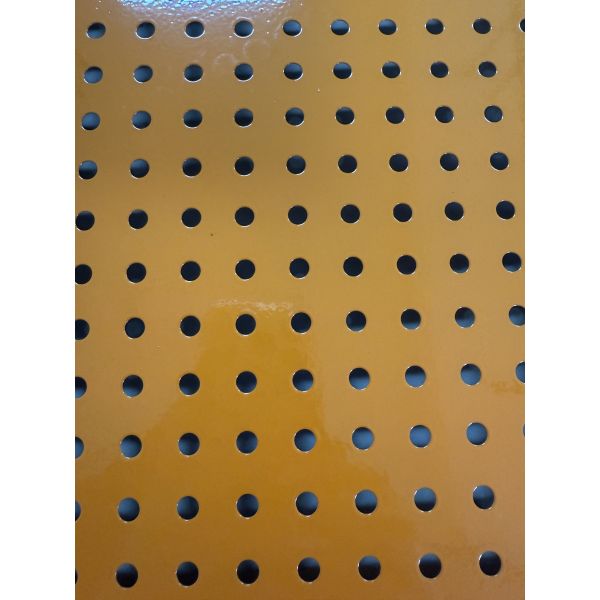 Silver Bar Grating With Mixed Sizes Holes For Acoustic Panels