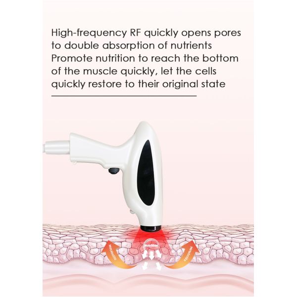 Non Invasive 60W Eyes Care Smooth Fine Lines Multi Level Radio Frequency Device
