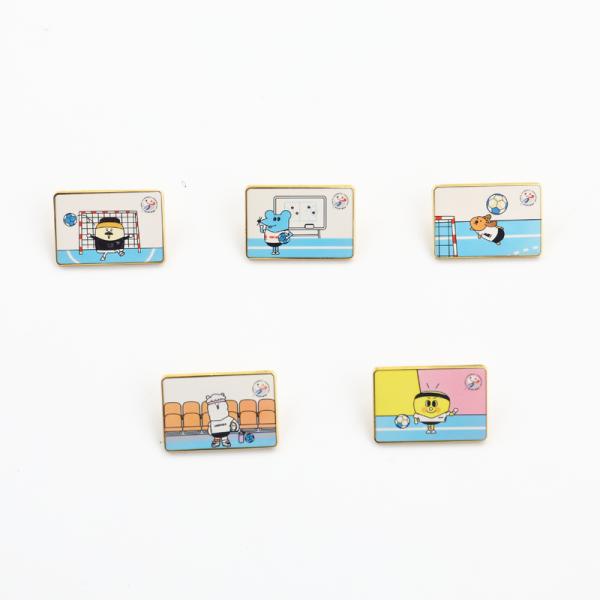 Hot Sale Advertising Blank Tin Flower Lapel Pin Pin Back Button Zinc Alloy Metal Button Pin