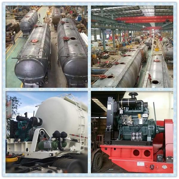 Напудрите трейлер топливозаправщика SGS частиц 50m3 товаров сухой оптовый