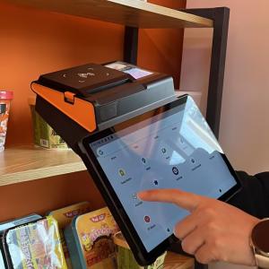 Android Payment Terminal Voice Call Supported Credit Card Terminal Wireless For Retail Store