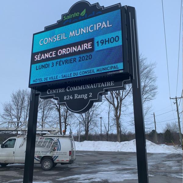 Наружный железный шкаф P4 P5 P6 Led Display Screen для рекламы