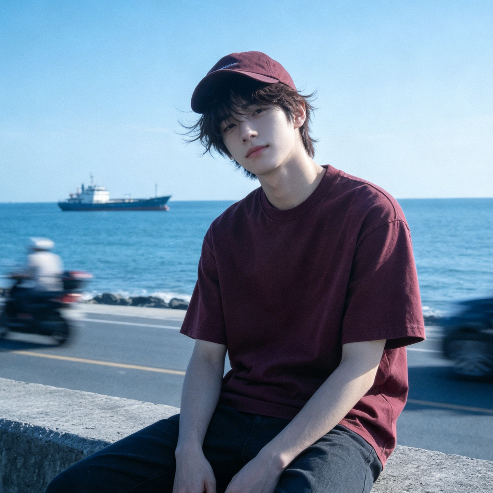 Oversized Custom Heavyweight T Shirt Crew Neck Vintage Wash Tee Blank For Teen Summer Custom Print