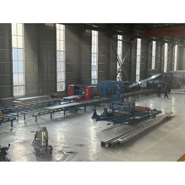 Fireproof Rock Wool Sandwich Panel Roll  Sound Insulation High Speed EPS Rockwool Sandwich Roof Tile Panel Production Line