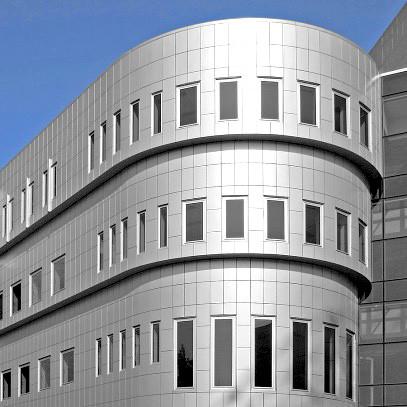 ODM Aluminum Wall Panels PVDF Paint / Powder Coating For Facade Cladding