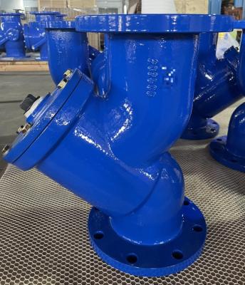 Cast Iron / Ductile Iron ANSI Y Strainer Valve 125LB/150LB For Water