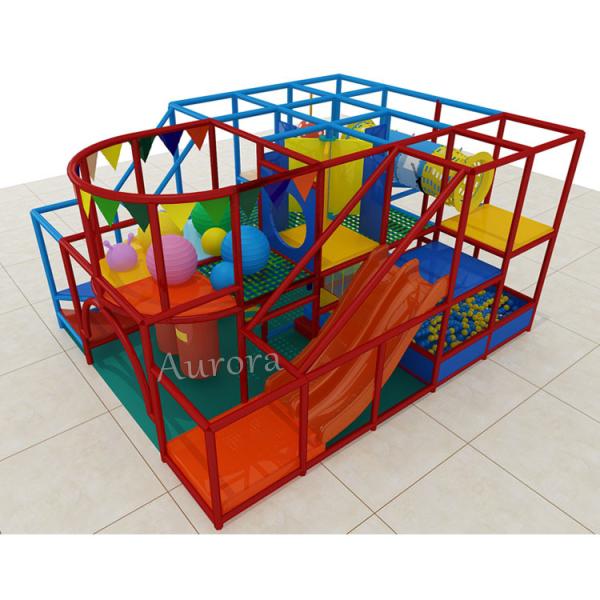 Great Rainbow Theme Amusement Park Kids Play Area Indoor Playground Party Rental