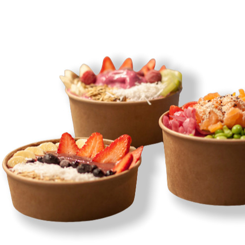 1500 мл одноразовые салатные контейнеры для горячего салата