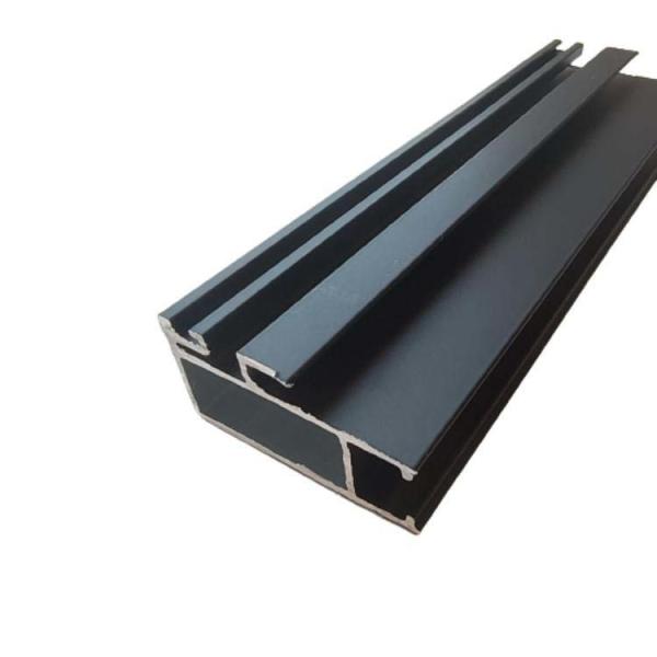 Mexico Door Window Aluminium Profiles T3-T8 Temper Black Anodizing Natural Anodizing