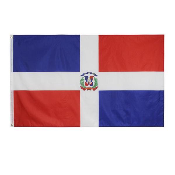 Digital Printing 90x150cm Rectangle Dominican Republic Flag