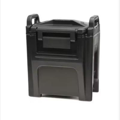 Contenedor de plástico de qualidade alimentar Contenedor de café Contenedor funcional de plástico rotativo