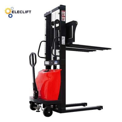 200mm Drive Wheel Semi Electric Walkie Stacker 600kg-2000kg Load Capacity