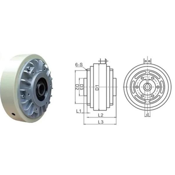 Durable Bag Making Machine Parts 24V 12N 100nm Powder Clutch Brake