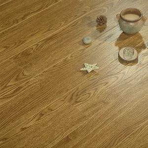 3D Distressed Wooden Plank Laminate Flooring in Customized Color with Matt Finish