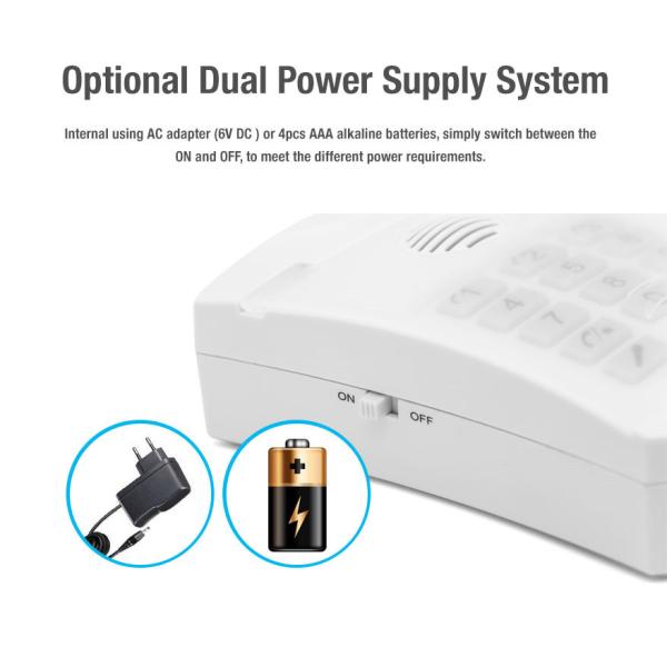 Elderly Medical Alert System Easy to operate with 1 Help Button