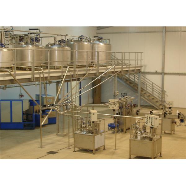 Automatic Milk Production Line UHT Dairy Milk Processing Plant 3000L 5000L